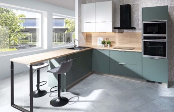 Barevné provedení: Zelená verde + Artic bílá