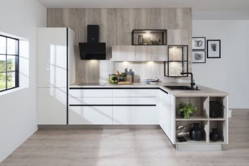 Barevné provedení: Bilá polévaná + Dub Halifax