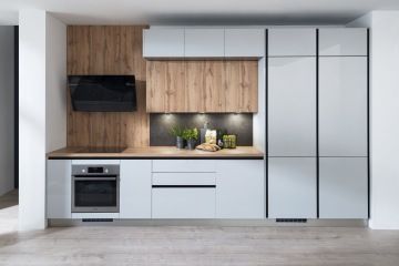 Barevné provedení: Šedý onyx polévaný + Dub Wotan