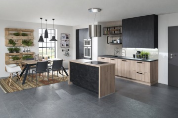 Barevné provedení: Dub Kronberg + Břidlice černá