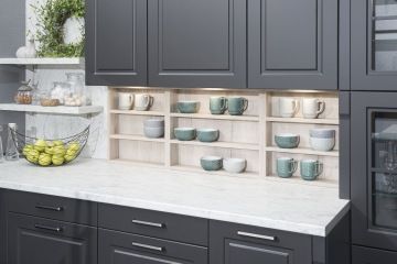 Barevné provedení: Dub Halifax bílý + tmavý dekor Cosmos Grey